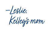 Leslie (Kelley's mom)