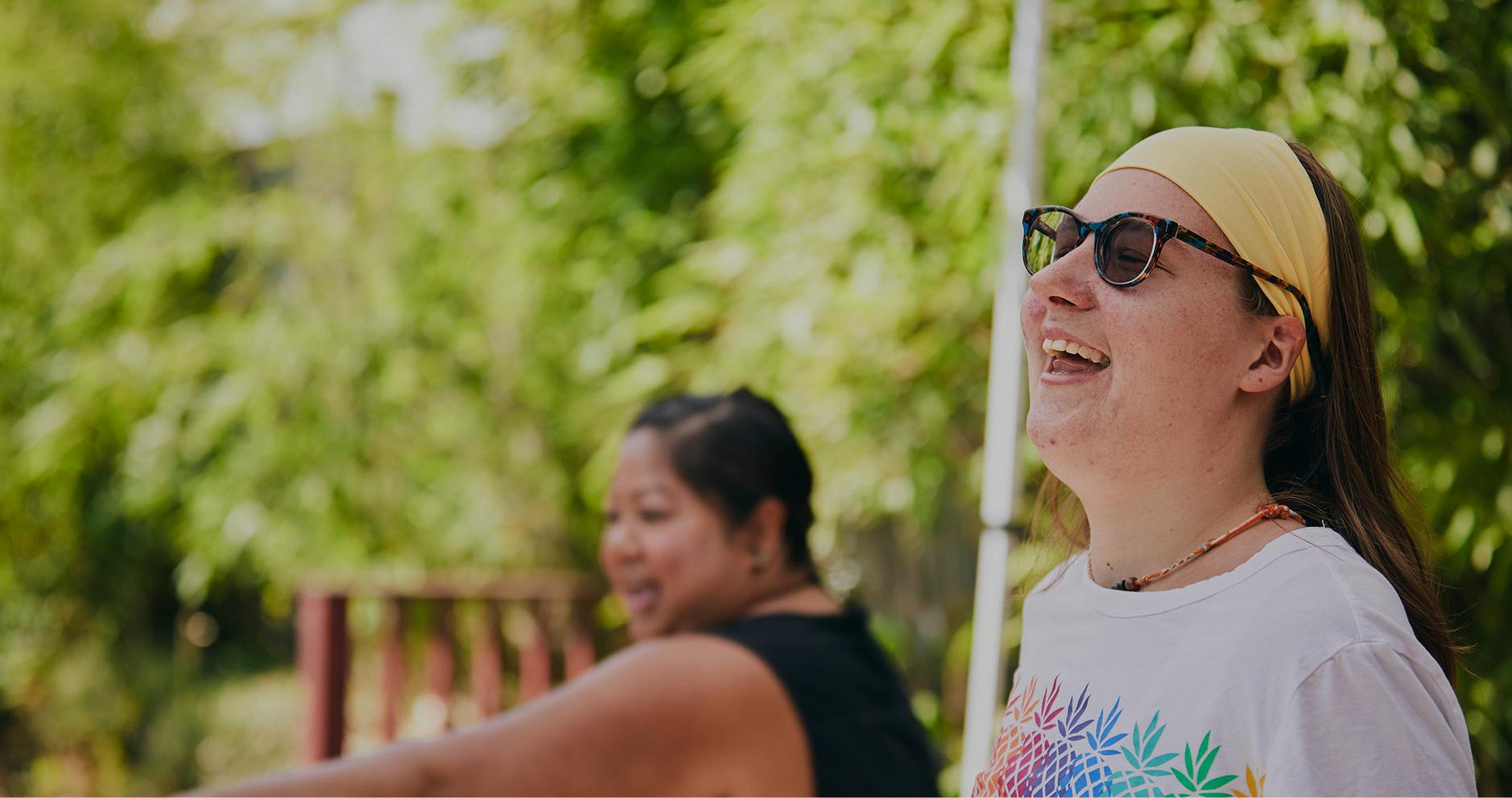 Meet Kelley, adult who takes EPIDIOLEX® (cannabidiol) for for tuberous sclerosis complex seizures