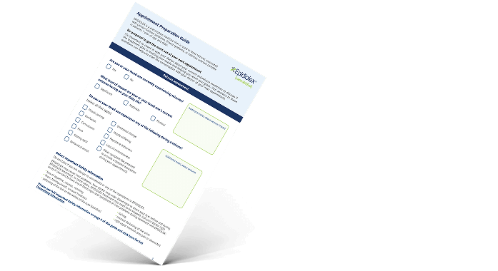 The EPIDIOLEX® (cannabidiol) Appointment Preparation Guide