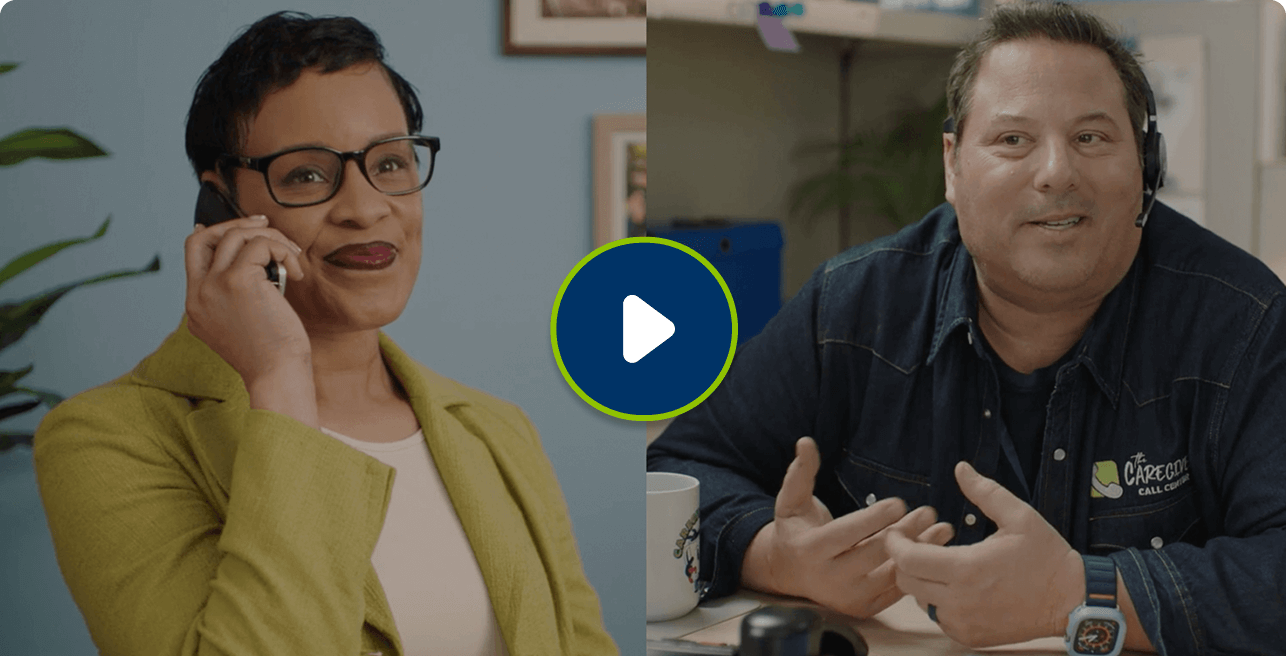 Caregiver providing Greg Grunberg, host of The Care Giver series, advice on when considering changing seizure treatment