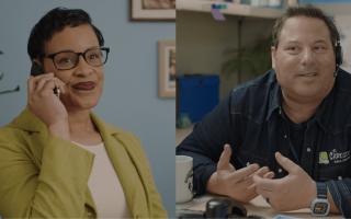 Caregiver providing Greg Grunberg, host of The Care Giver series, advice on when considering changing seizure treatment